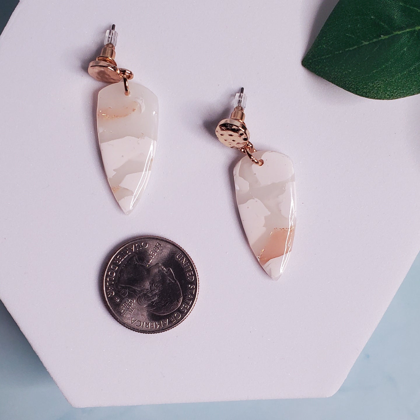 Marble Dagger Dangle